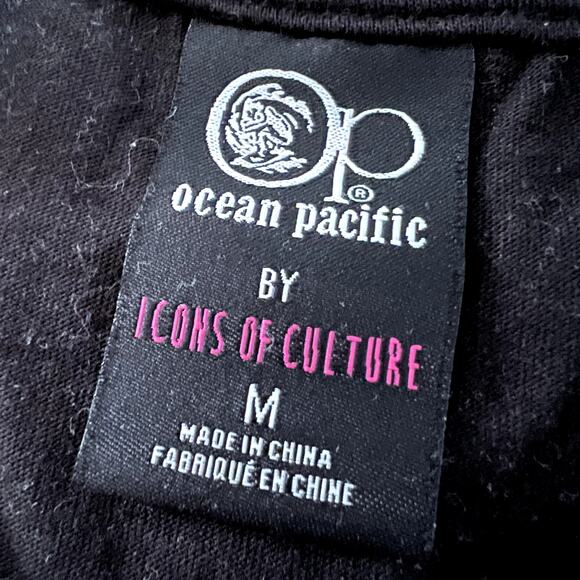 Ocean Pacific Icons of Culture Cropped Long Sleeve Graphic Tee Urban Outfitters - Picture 7 of 8